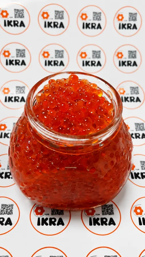 КРАСНАЯ ИКРА, Сёмги - 200гр