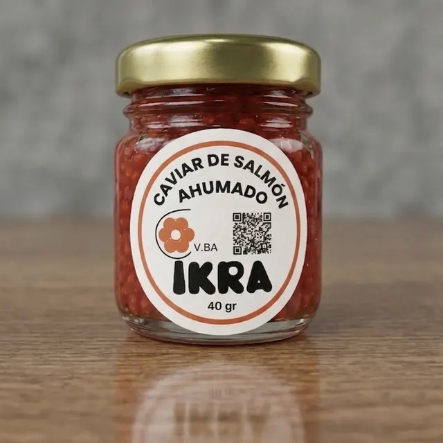 КОПЧЕНАЯ ИКРА сёмги - 40гр