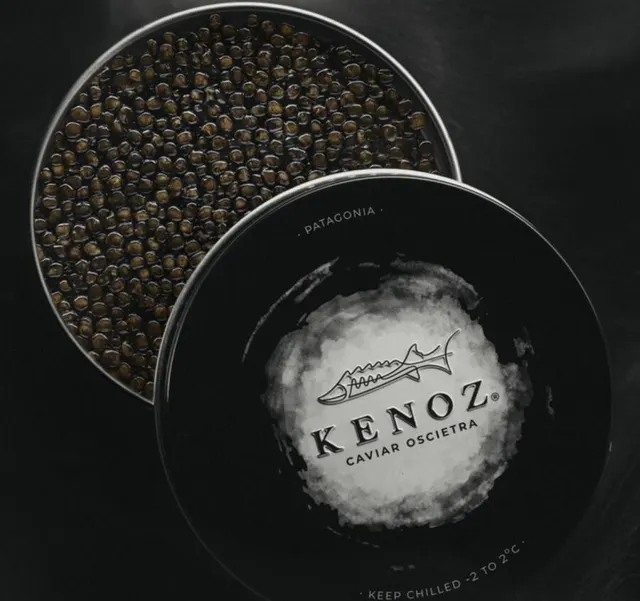 ЧЁРНАЯ ИКРА KENOZ, Oscietra (ЧИЛИ) - 50гр