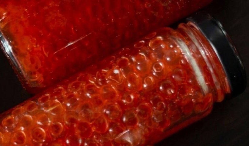 Caviar rojo ahumado